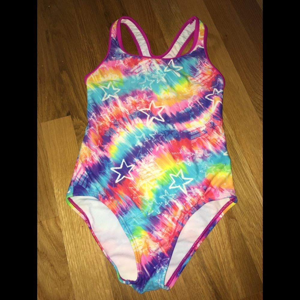Tie Die Speedo Girls Swim Suit